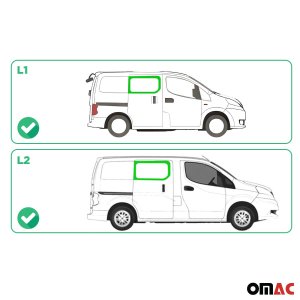 Chevrolet City Express Front Side Fixed Glass - Omac - Galaxy - '15-'18